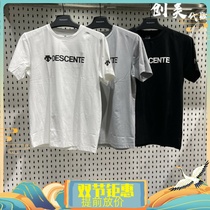 DESCENTE Disant Men Sports Leisure Quick Dry Round Neck Short Sleeve T-shirt 2021 Summer D1231ITS74