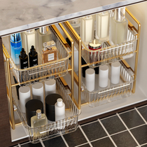 Toilet Lower Sink Shelf bathroom Bathroom Toilet toilet wash stand Cosmetic Cabinet Containing Shelf Light and luxurious