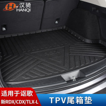 Suitable for Acura CDX 19-21 RDX TLX-L tail pad TPV trunk mat waterproof modified interior