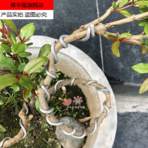 (2mm * 5 m) gardening style aluminum handmade diy material potted disk tie training bonsai climbing tie wire