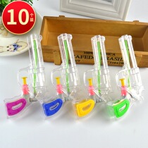 Summer children transparent beach water jet toys baby bath parent-child interactive trumpet boy mini water gun