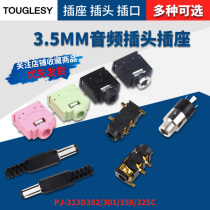 Headset socket 3 5MM audio plug 3F07 socket PJ-313 D392 301 359 325C 215 socket