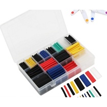 Home Heat-Shrink Tubing Kit Data Line Repair Electrician Rubberized Fabric Insulation Shrink Sleeve Giver Scissors