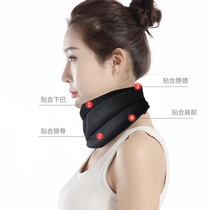  Huijia cervical vertebra traction device Neck support Household medical fixed neck braces Adult breathable hot compress A