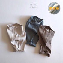 INS Korea Spring Autumn Clothing Baby big PP pants male and female baby warm long pants toddler elastic garnter underpants