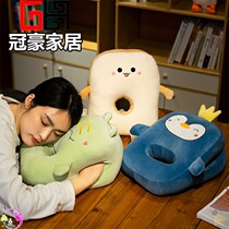 Nap pillow primary school student Xia Bingshe double-sided sleeping pillow sleeping pillow table lying on the table sleeping office