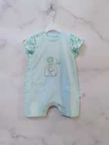 Liying room counters summer baby cotton camouflage short-sleeved boys and girls clothing baby thin one-piece jumpsuit romper