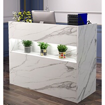 Simple modern cash register small counter table clothing store convenience store Shop Bar table supermarket front desk reception desk