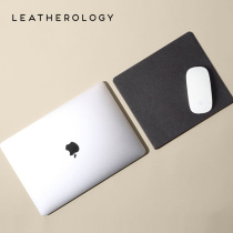 Leatherology genuine leather mouse pad light thin anti-wear table cushion anti-slip small number leather cushion customised mouse protection cushion