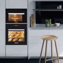  Embedded steam oven Oufu hot sale household large-capacity touch screen embedded electric oven electric steam oven set