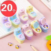 Creative children learn stationery small gifts for primary school students gift kindergarten send Christmas prizes toilet pencil sharpener