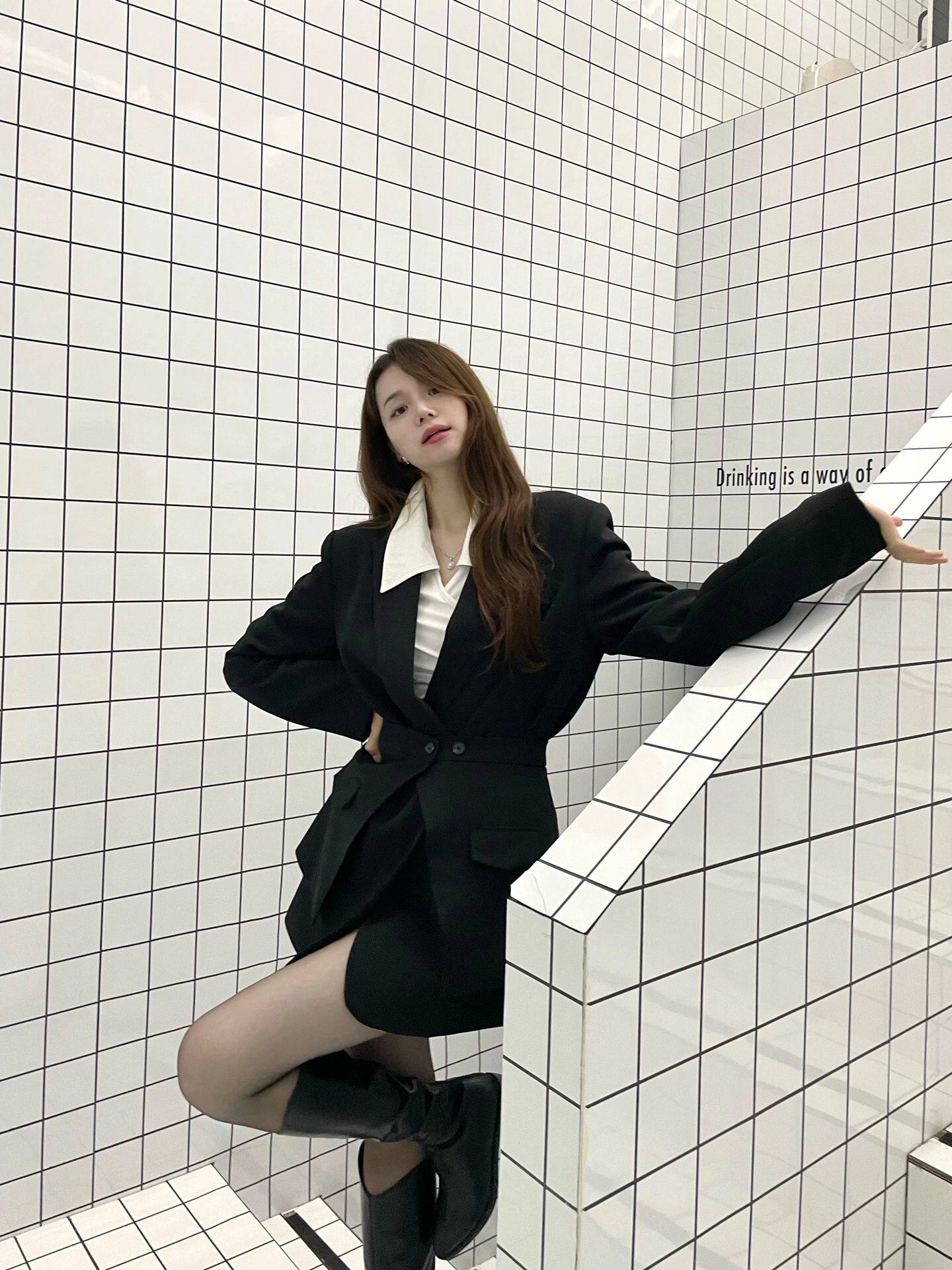 小野和子冬季黑丝光腿神器 加绒双层设计保暖不臃肿 替换装方便实用