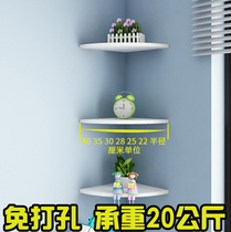 Shelf Decoration Bedrooms OBJECTS PARTITION WALL HANGING WALL WALL WALL-MOUNTED TRIANGULAR WALL CORNER FREE OF KITCHEN BOARD SECTOR BOOKSHELVES PERFORATED