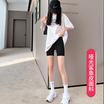 30% Shark Pants Woman Summer Thin with high waist collection and hip yoga Barbie anti-walking light riding bottom safety shorts