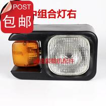 Small forklift 9 loader headlight combination headlight Crystal headlight turn signal rear tail brake light shovel 1 car Big