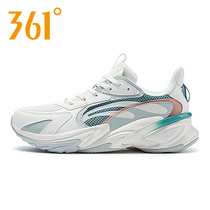 361 Women Shoes Old Daddy Shoes 2022 Spring New Comfort Retro Casual Shoes 361 Degrees Lady 100 Hitch Sneakers