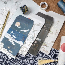 Letter paper envelope set hipster simple literary and artistic confession love letters Japanese retro style ins girl Heart Letter paper