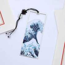 Shenagawa Surf Surf Wave Creative Metal Bookmark Handmade Gift Customized Diver Gift