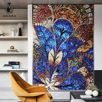 Cat Eye Mosaic Abstract Aisle Background Wall Mosaic Jigsaw Puzzle Genguan Fine Cut Painting Decoration Mural Background Wall