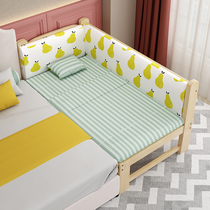 Splicing bed widened bedside solid wood childrens bed Extra bed patchwork bed with bed around the crib splicing bed