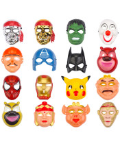 Cartoon Spider-Man Iron Man Pikachu West Journey Mask Kindergarten Children Childrens Day Gifts