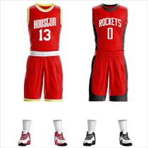 20 new season Westbrook retro city childrens rocket jersey suit printing custom basketball clothing group purchase large size group purchase