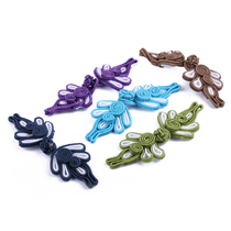 Disc buckle clasp Qipao Button handmade rope chedgy diddy clothes Down with double round goldfish Chinese style retro decorative accessories