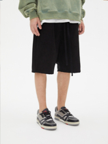 BONELESS BASIC terry shorts LONG STREAMERS LOOSE casual STREET five-point pants MENs sweatpants