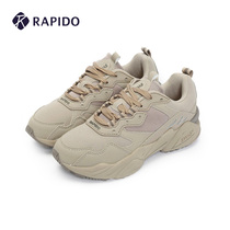 RAPIDO FUBU series thunder road autumn couple models men and women spliced windproof warm casual sneakers