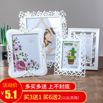 European modern simple photo frame table 7 inch 6 8 10 inch seven inch childrens photo frame Creative picture frame photo frame