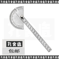 Angle Scale Measurement Angle Protractor Woodwork Index Gauge Stainless Angle Gauge Woodworking Tool Diy