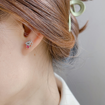 2020 new cute little mouse earrings hypoallergenic s925 sterling silver earrings sleep without picking simple earrings