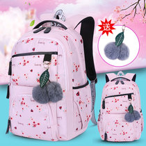 School bag Female junior high school Primary school High school college student school bag Korean version of the trend backpack campus simple large capacity backpack
