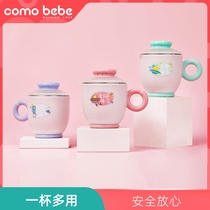 comobbebe chic childrens milk cup 316 stainless steel liner double insulation and environmentally friendly sealed baby water cup