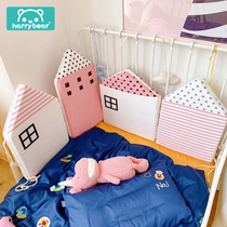 INS Nordic small house Baby childrens room Bed perimeter Soft bag anti-collision head protection Tent cushion Wall decoration