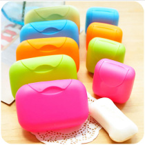 Liu Tao tong-style travel with cover lock sealed soap case waterproof and leakage-proof portable creative candy color handmade soap box