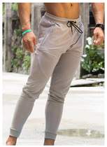 ESCGRN original spring and autumn fitness sports casual slim slim high elastic leg pants trousers