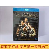 BD Blu-ray Disc The Mummy Series 1-4 Collection 1080P HD Collection Edition 4-Disc Boxed Action Movie