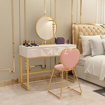 Nordic ins Wind Net red dressing table storage cabinet integrated small bedroom mini light luxury makeup table AFL