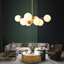 Living room chandelier Nordic style lighting package three rooms two living rooms one room simple modern Whole House lamp set combination