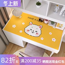 Desk mat ins Wind waterproof oil-proof disposable childrens girls writing desk mat desk Primary School tablecloth thick