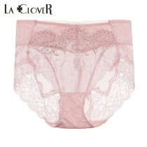 LACLOVER Dream Waltz Series Women Lace Embroidery HIGH WAIST BRIEFS LC22HX1