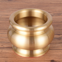 Buddha utensils Taiwan craft copper incense burner pure copper brushed for the Buddha Guanyin God of Wealth home aromatherapy stove indoor retro