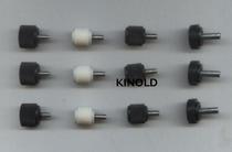  Jinghe brand American-made round hand screw glue-coated screw Color plastic manual screw factory direct sales