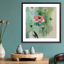 Artisan Pure Handmade Su Embroidery < Ho Flowers > Home Residence Decoration Hanging Painting Embroidery Genuine Silk