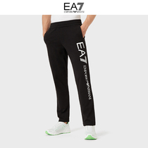 Emporio ARMANI Amani EA7 Mens cotton lap cloth logo logo jogging trousers