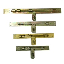 Crazy grab galvanized iron door horizontal latch Door nose iron bolt 14-inch iron pin Wooden door Ming door stall latch pin bolt