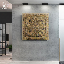 Jingquan Southeast Asia stacked three-dimensional abstract decorative painting simple model room hanging painting living room mural porch physical painting