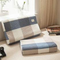 Latex pillow sleeve pair of latex pillow sleeve special pillow case 60x40 pure cotton 27x45 whole cotton children 50x30cm