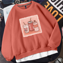 Round neck fake two pieces of sweater female spring and autumn thin model 2021 New Net red design sense niche loose autumn shirt